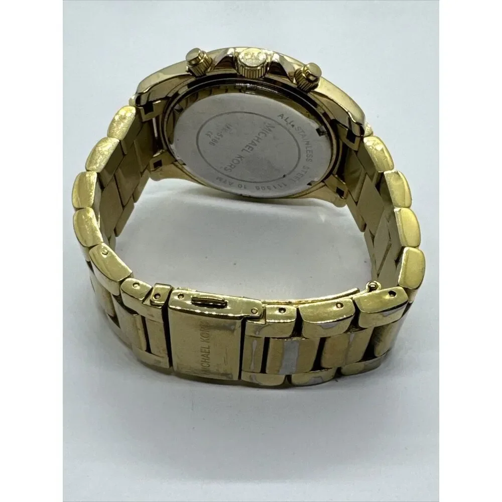 Michael Kors Blair MK5166 Women's Gold Stainless Steel Analog Dial Watch JNA648